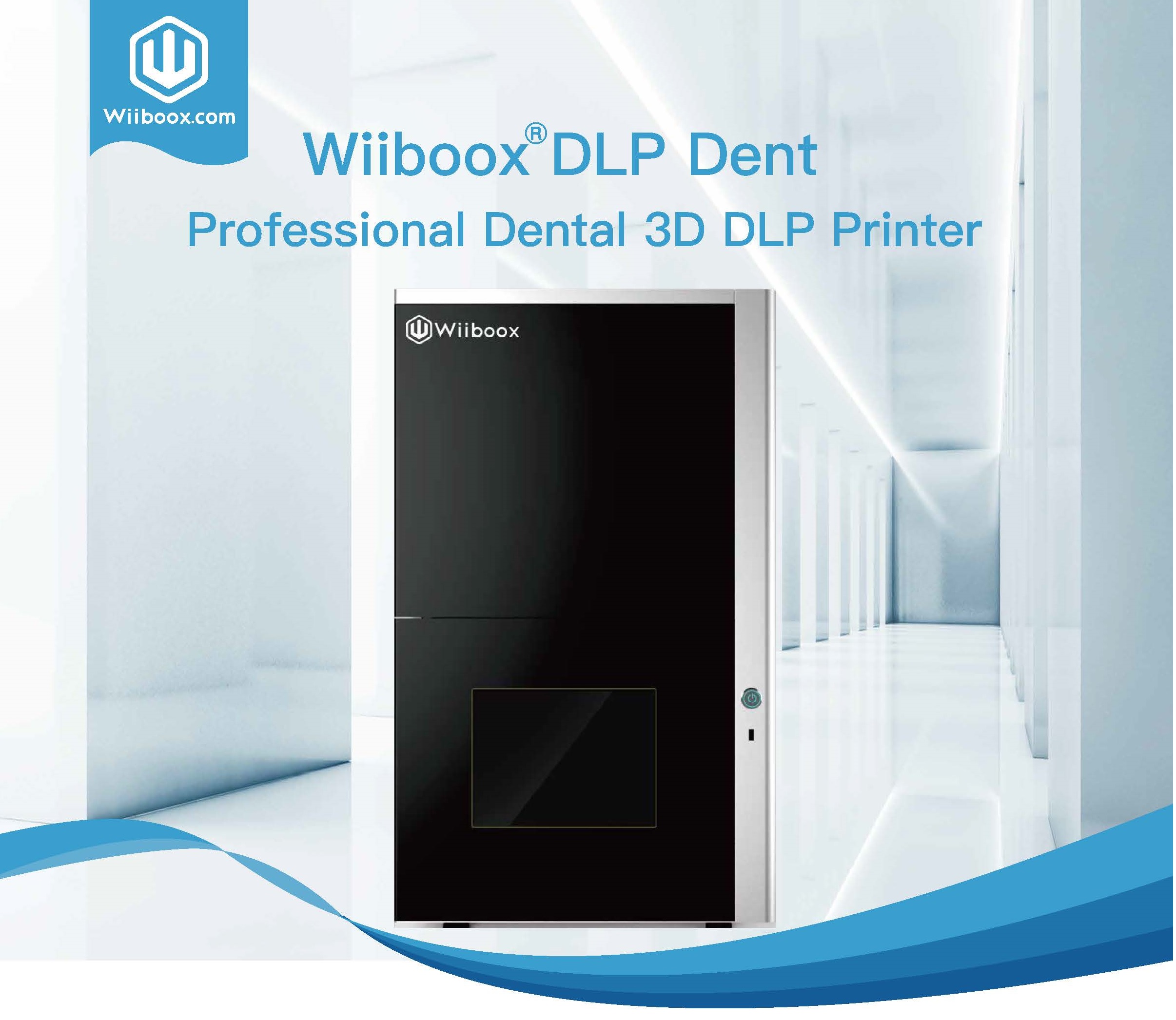 پرینتر حرفه ای دندانپزشکی مدل Wiiboox DLP Dent
